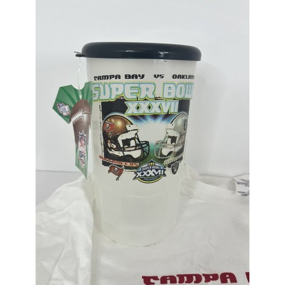 NFL Game Day Super Bowl XXXVII Mug And T Shirt Tampa Bay Bucs vs Oakland Raiders - Picture 4 of 8